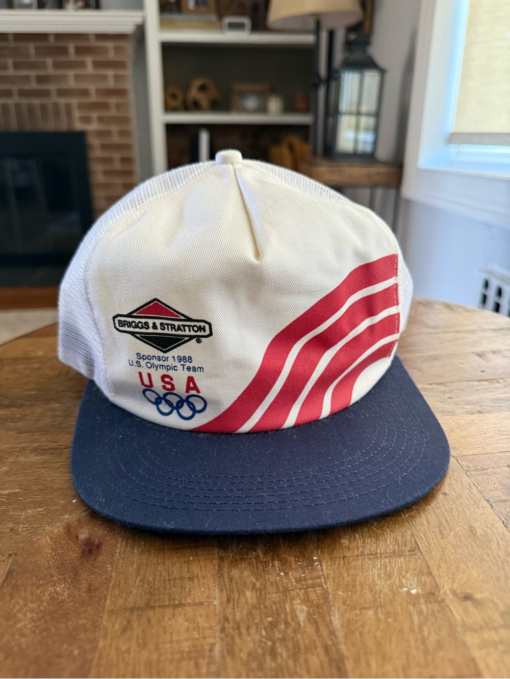 Briggs & Stratton Vintage US Olympics Snapback Trucker Hat
